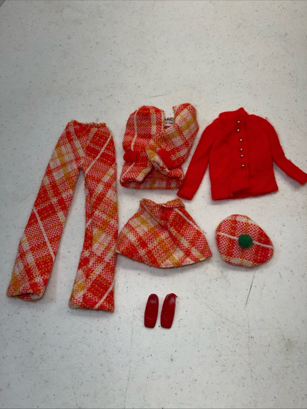 FRANCIE VINTAGE PLAID PLANS #1767
